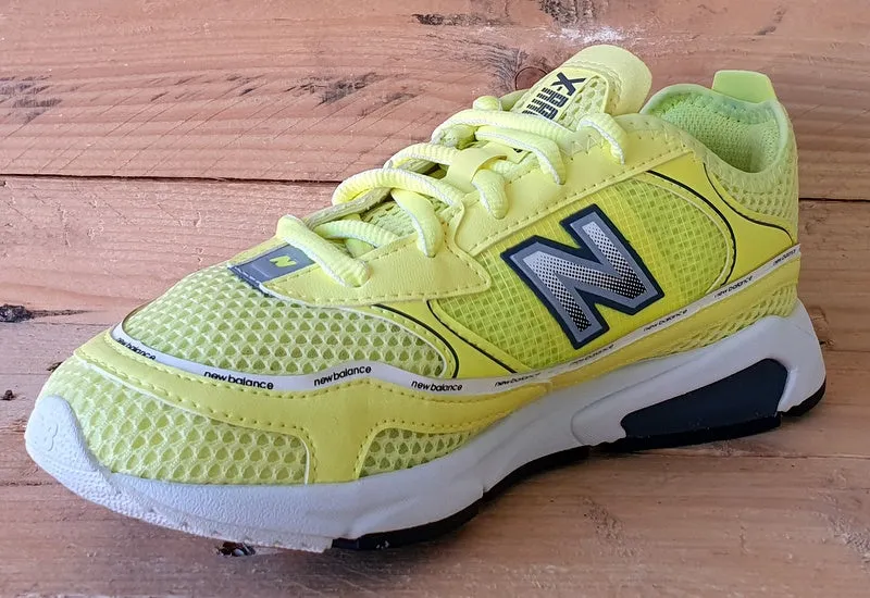 New Balance X-Racer Low Textile Trainers UK4.5/US6.5/EU37 WSXRCHKC Neon Yellow New Balance Track Sprint Spikes