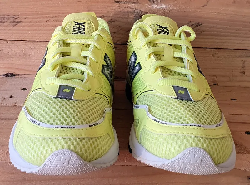 Are New Balance 550 True To Size New Balance X-Racer Low Textile Trainers UK4.5/US6.5/EU37 WSXRCHKC Neon Yellow