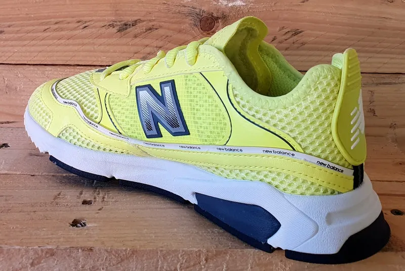 White 990 New Balance New Balance X-Racer Low Textile Trainers UK4.5/US6.5/EU37 WSXRCHKC Neon Yellow