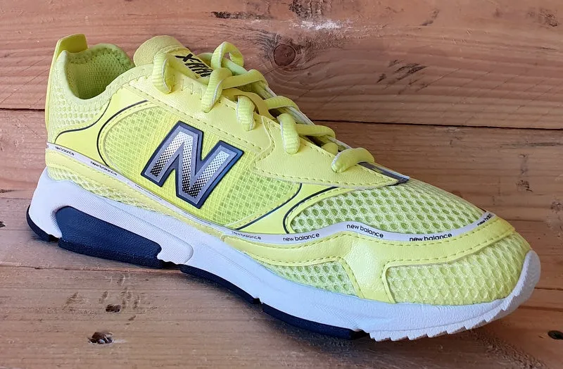 New Balance X-Racer Low Textile Trainers UK4.5/US6.5/EU37 WSXRCHKC Neon Yellow Women's New Balance 515 V4 Sneakers