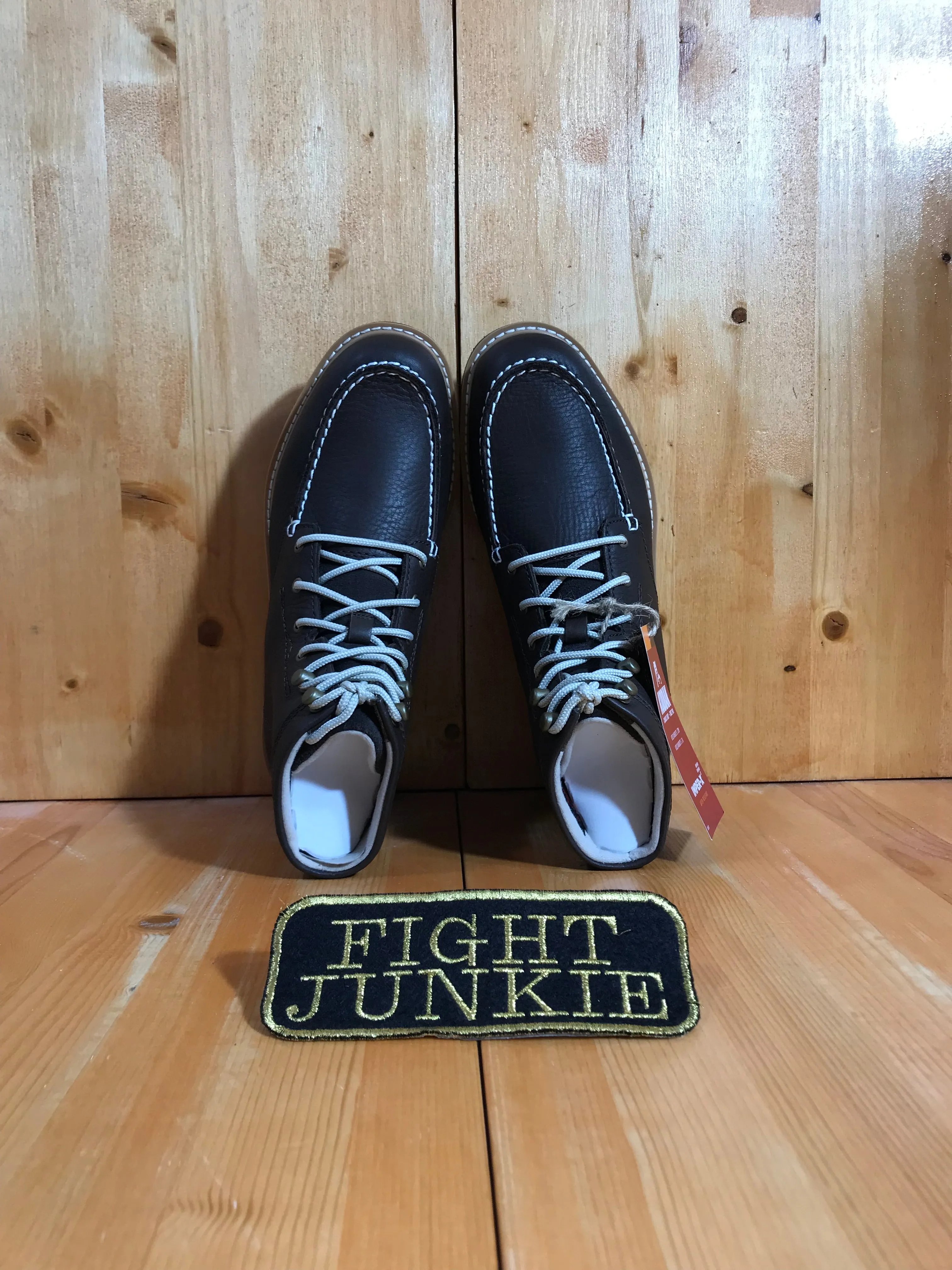 NEW! KODIAK SCOTIA MOCC VAMP WATER RESISTANT Women Size 6.5 &6.0 Leather Lace Up Wedge Boots Dark Brown Super  KD0A4TGSDBX Cowboy Rain Boots