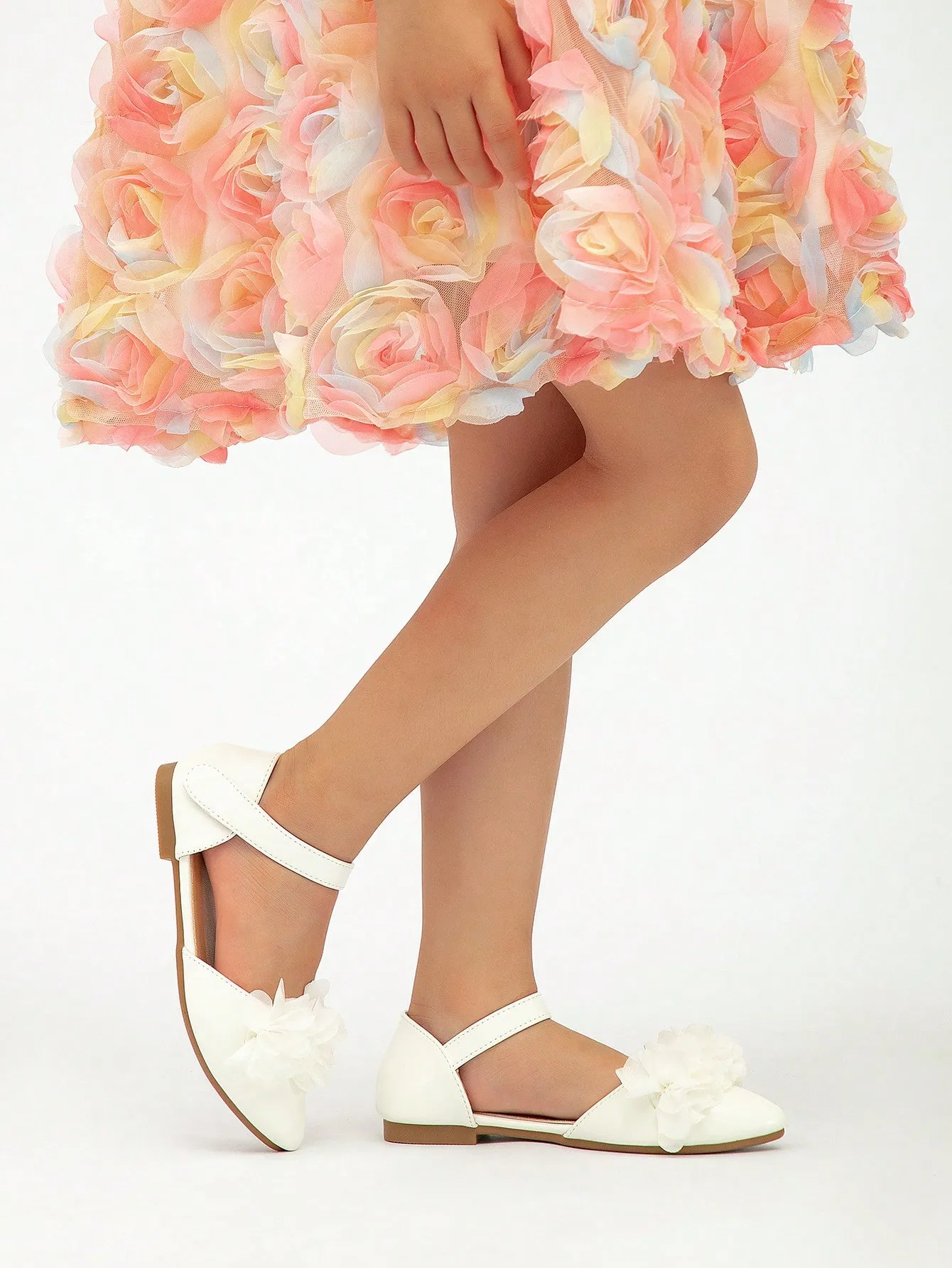 New Spring Toddler Girls' Lace Trimmed Pointed Toe Flat Shoes Asics Gel Venture 10 Trail Running Shoes