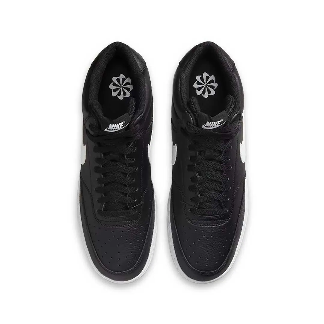 Nike - Men's Court Vision Mid Next Nature Shoes (DN3577 001) Asics Shoes Weightlifting