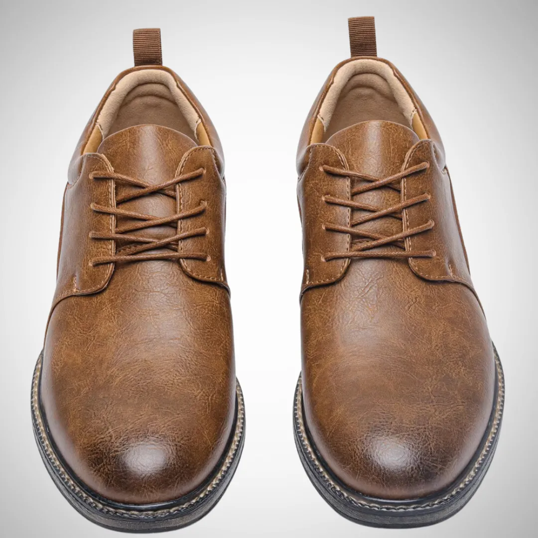 Nikodemus Vegan Leather Lace-Up Shoes Fall Boots