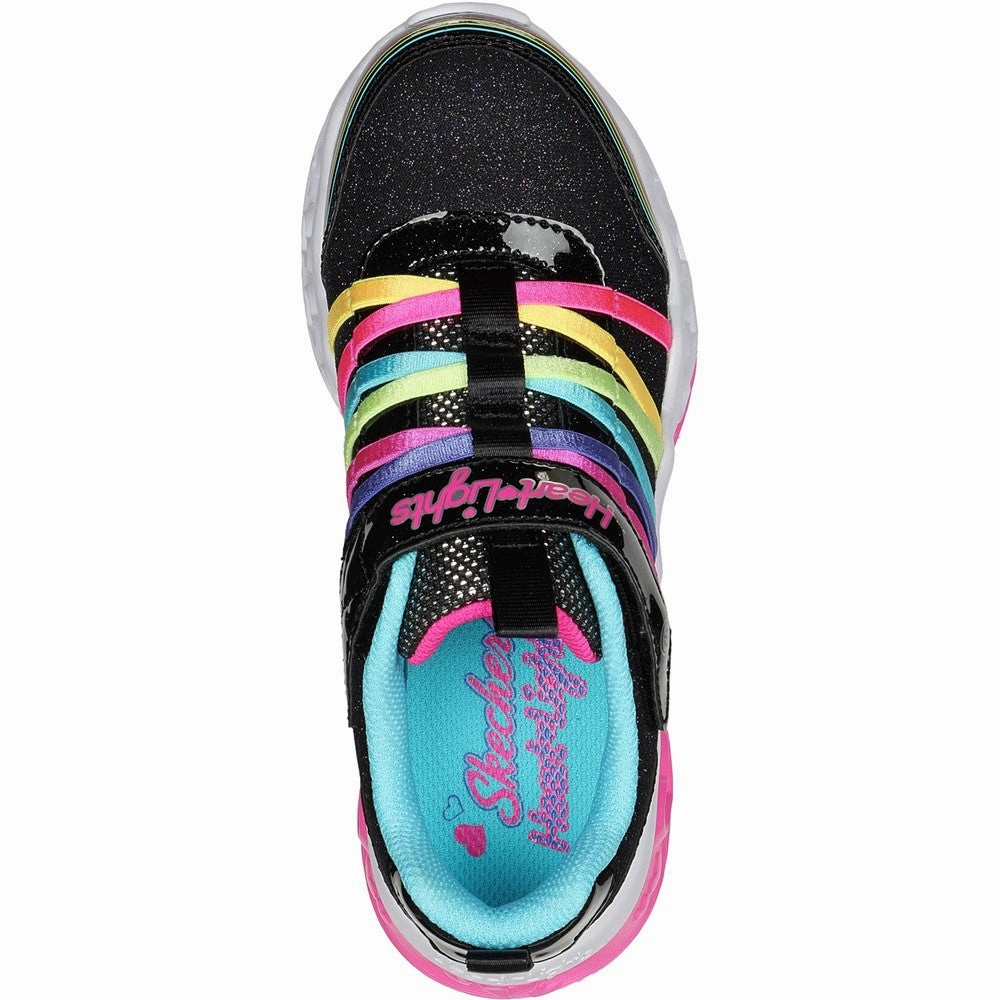 Skechers Flutter Heart Lights - Rainbow Bestie Shoe Park Picnic Current Hike