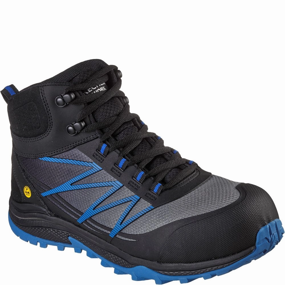 Skechers Workwear Puxal Firmle Safety Boots Elastic Sides Slip   resistant   sole