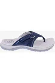 Free Spirit Juliet 2 Toe Post Sandal in Navy Outdoor Essential Strappy Design