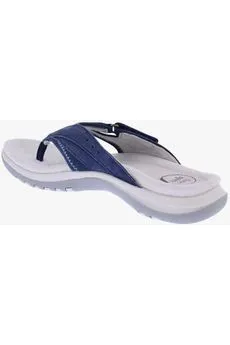 Fast Fit Free Spirit Juliet 2 Toe Post Sandal in Navy