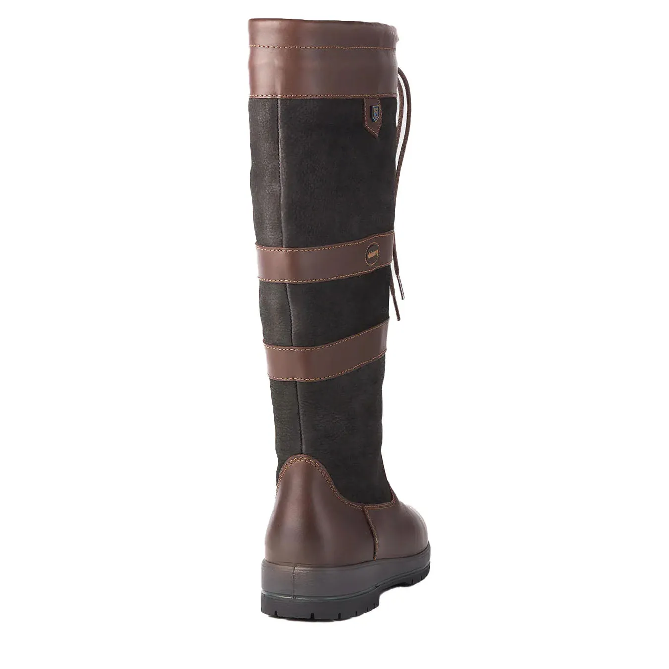 Dubarry Womens Galway Gortex Leather Boot Black Brown Low Profile Casual Day