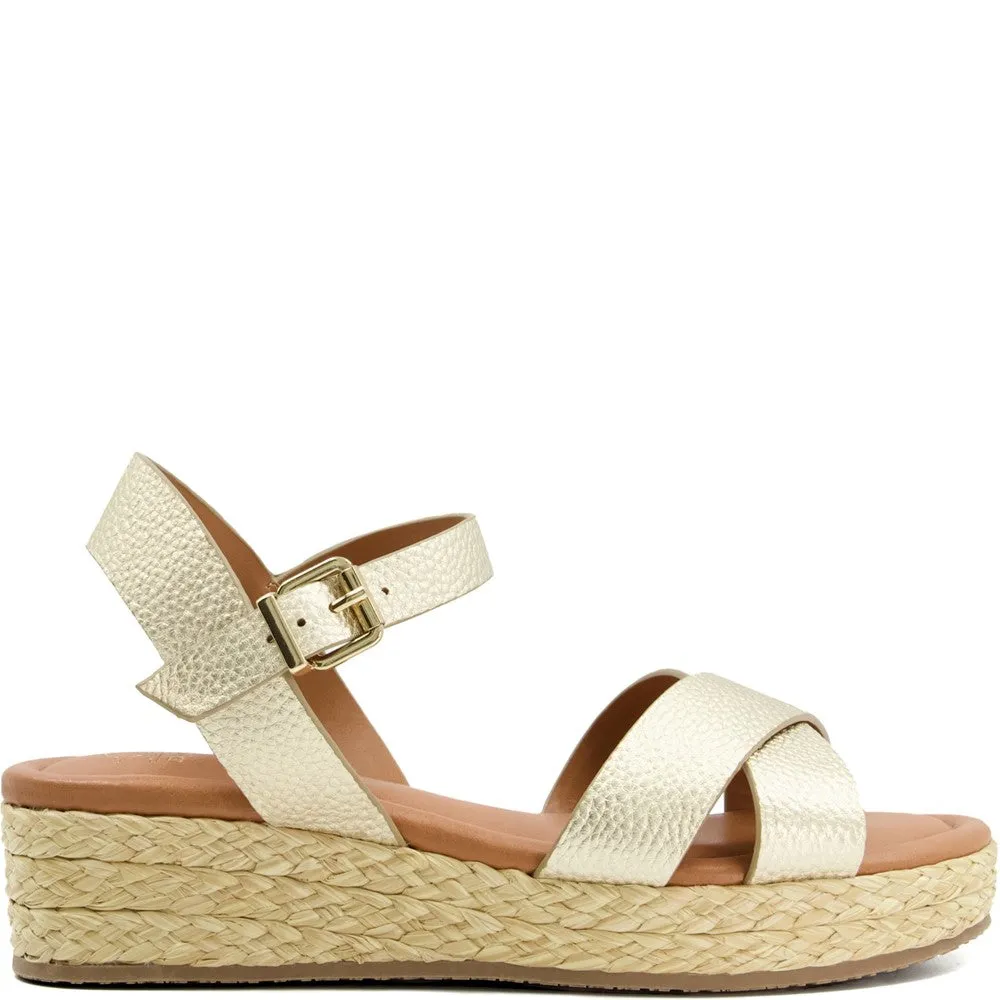 Comfortable Summer Walk Non Slip Sole Dune Linnie Sandal