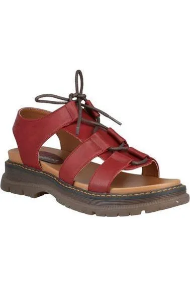 Westland 769534 in red ladies sandal Heel Support Comfort Wear