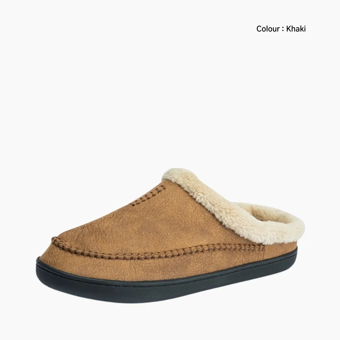 Vinny Ugg Platform Slippers Non-Slip soft sole, Anti-skid soles: Indoor Slippers for Men