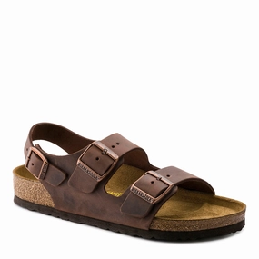 Men's Birkenstock, Milano Sandal - Regular Fit Relaxed Footwear for Summer studded