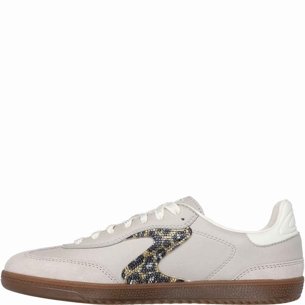 Skechers Hotshot Shimmering Spots Trainer Lace Up Design