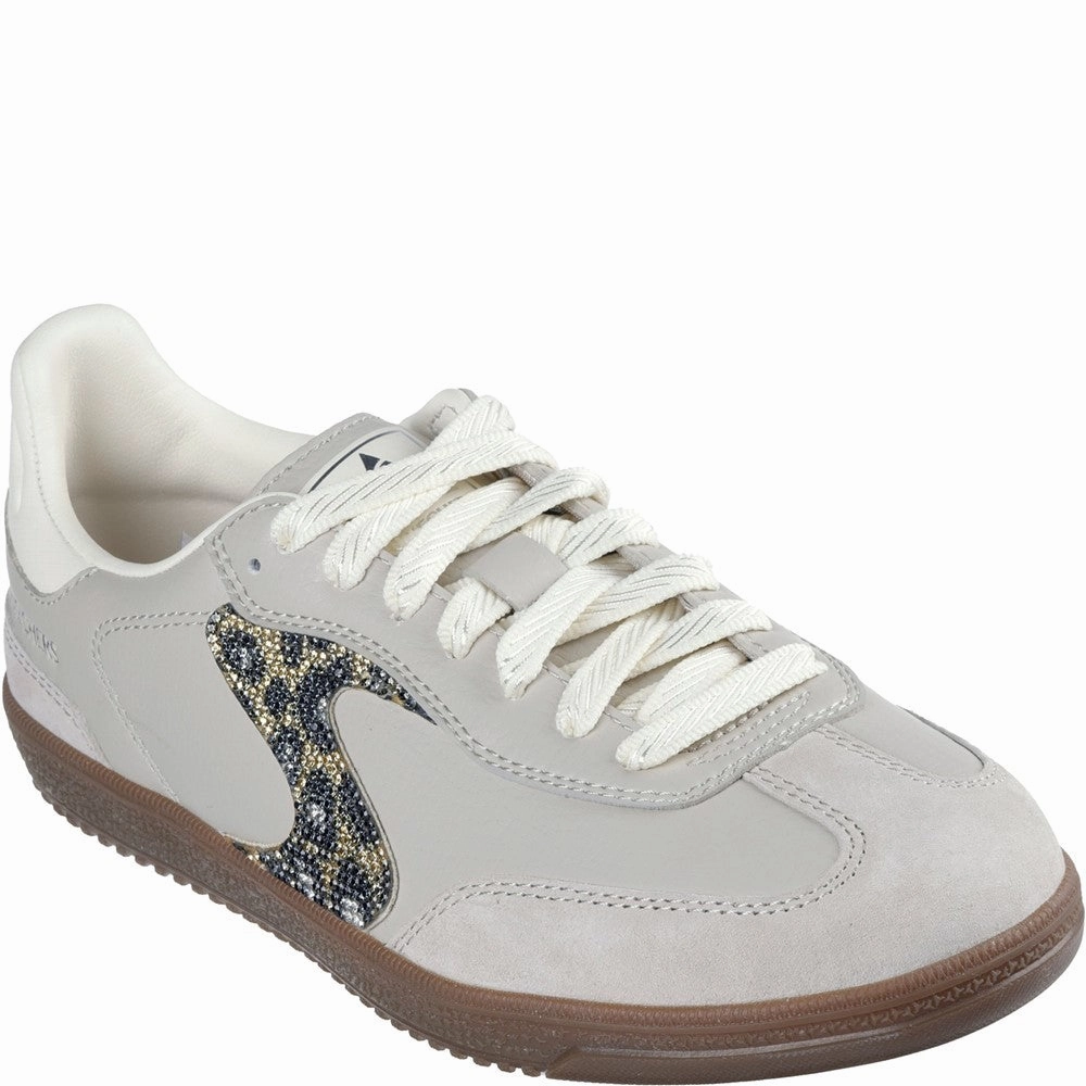 Child Run Midsole Support Skechers Hotshot Shimmering Spots Trainer