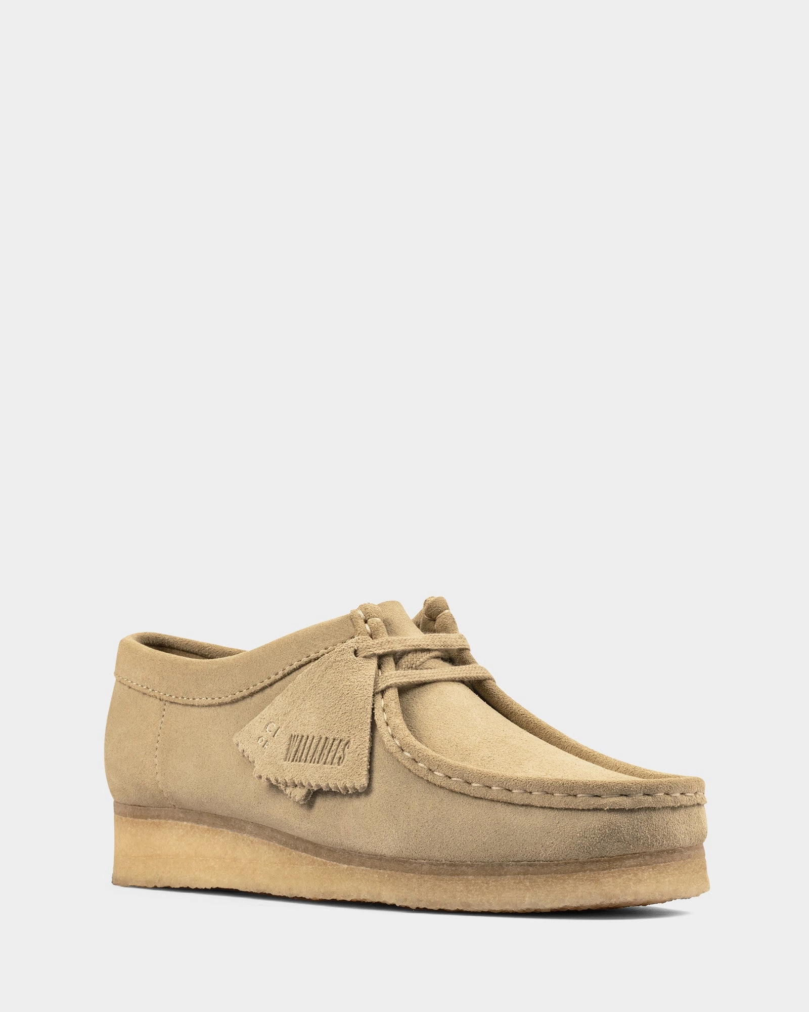 Flex Step Heat Day Wallabee. (W) Maple Suede