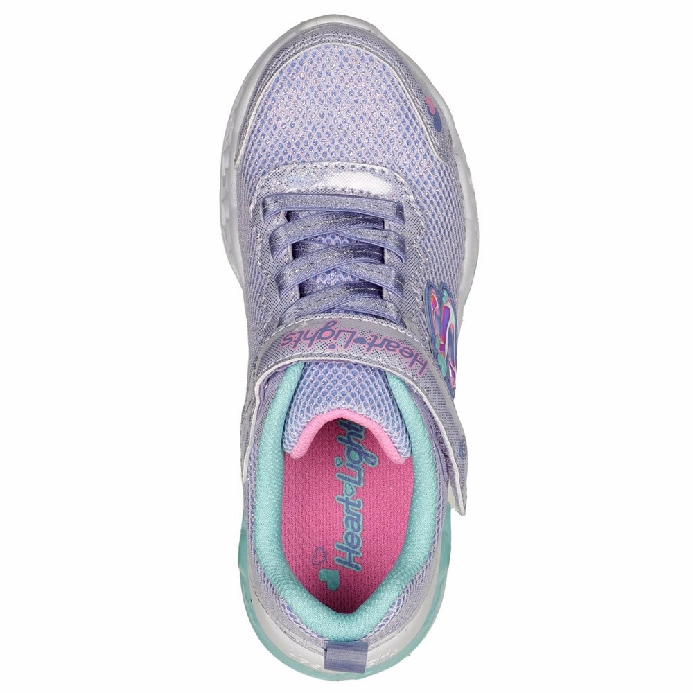 Premium Quality Skechers Flutter Heart Lights Bring Sparkle Trainers