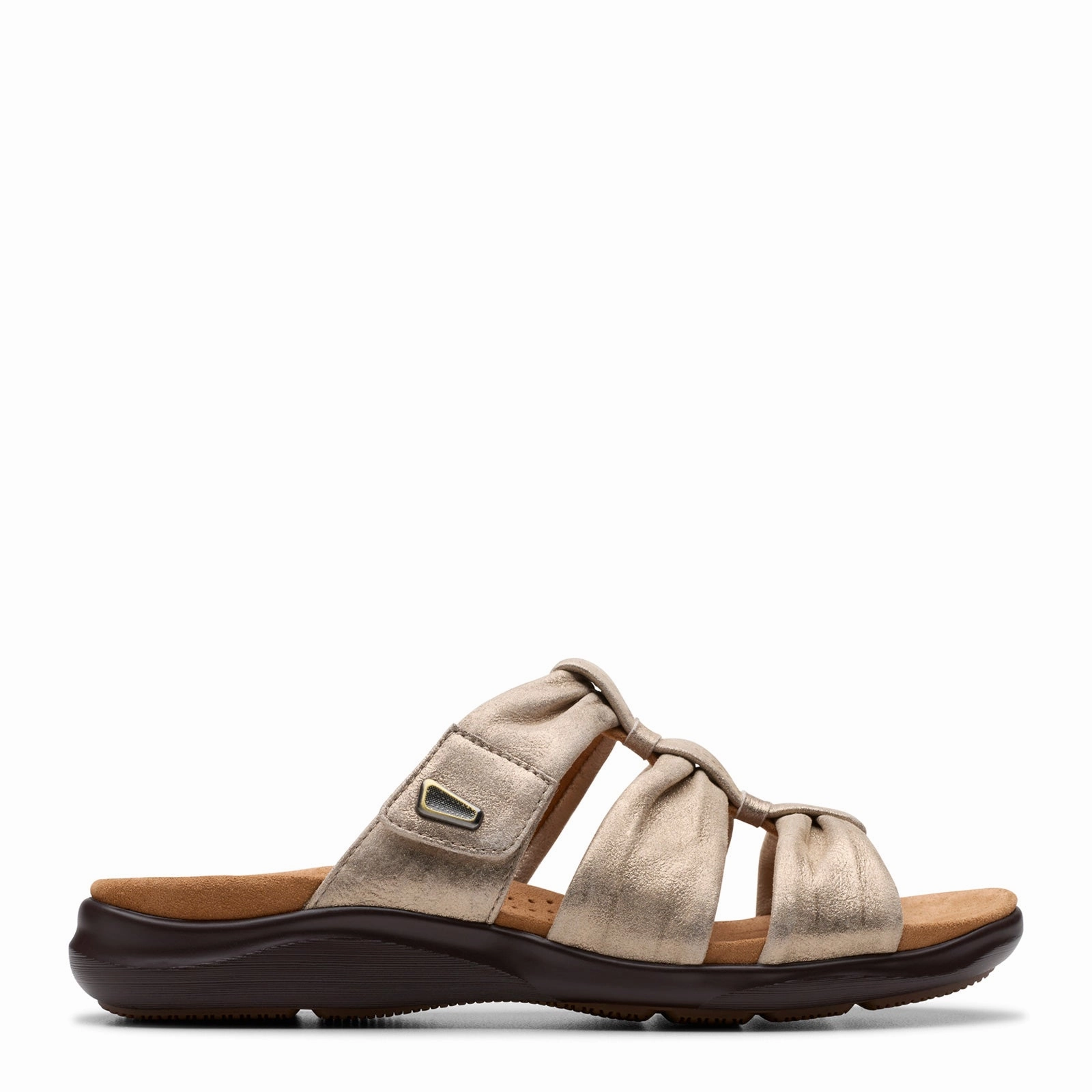 Women's Clarks, Kilty Slide Sandal Push Step Everyday Essential