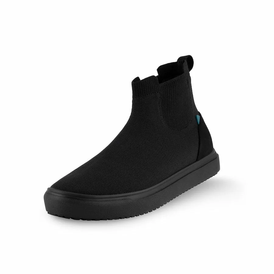 Women's Uptown Chelsea - Black on Black Target Boots Rain