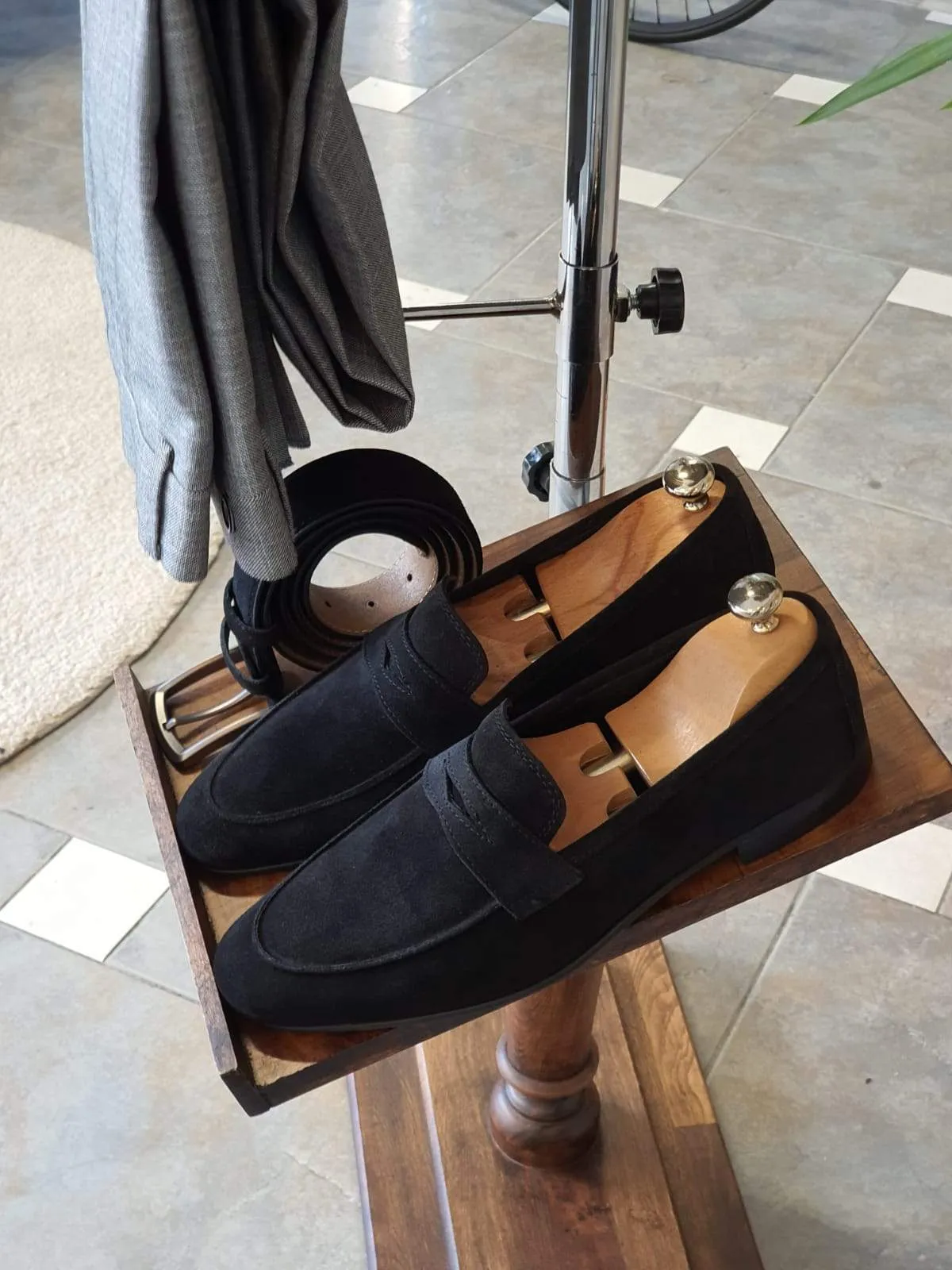 Asics Gel-kayano 14 Shoes Cambridge Suede Black Sardinelli Loafers