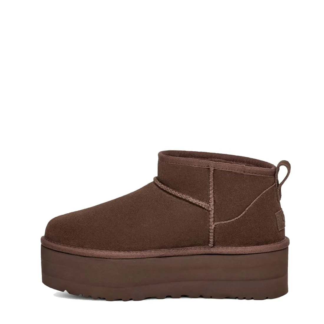 Easy Care UGG Womens Classic Ultra Mini Platform Boot Burnt Cedar