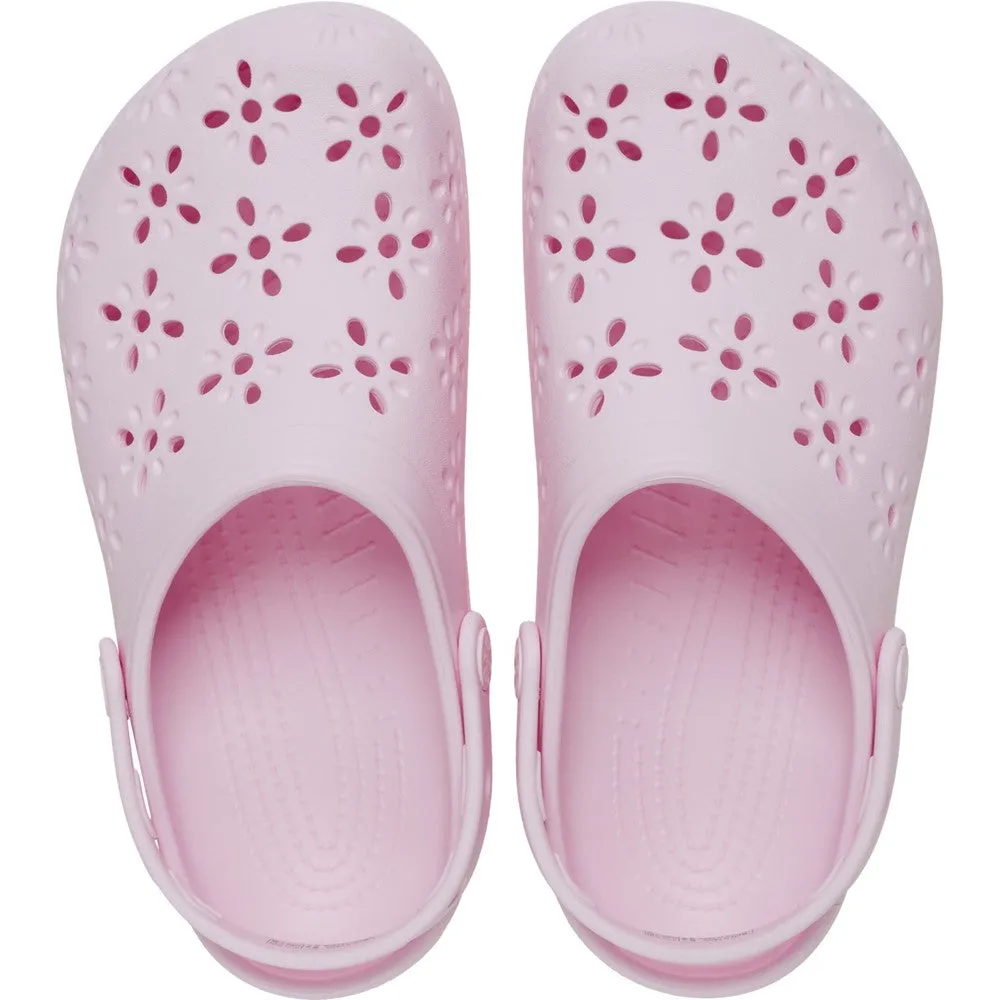 Crocs Unisex Classic Floral Cut Out Clog Abrasion resistant