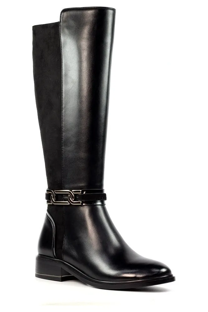 Rural Terrain Lunar GLX006 Cathy long boot in black