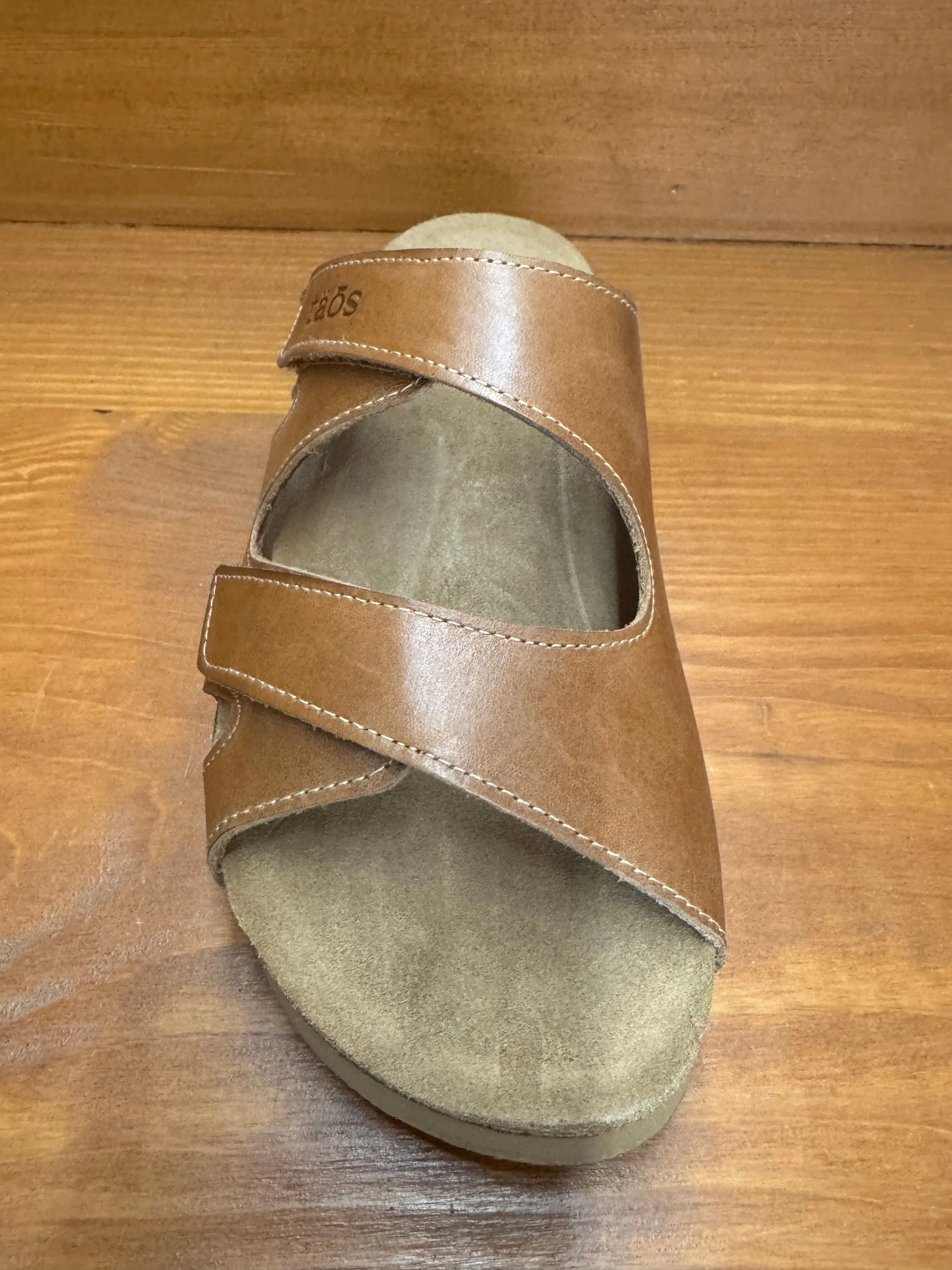 Taos Casita Tan Square Toe Stretchable Material