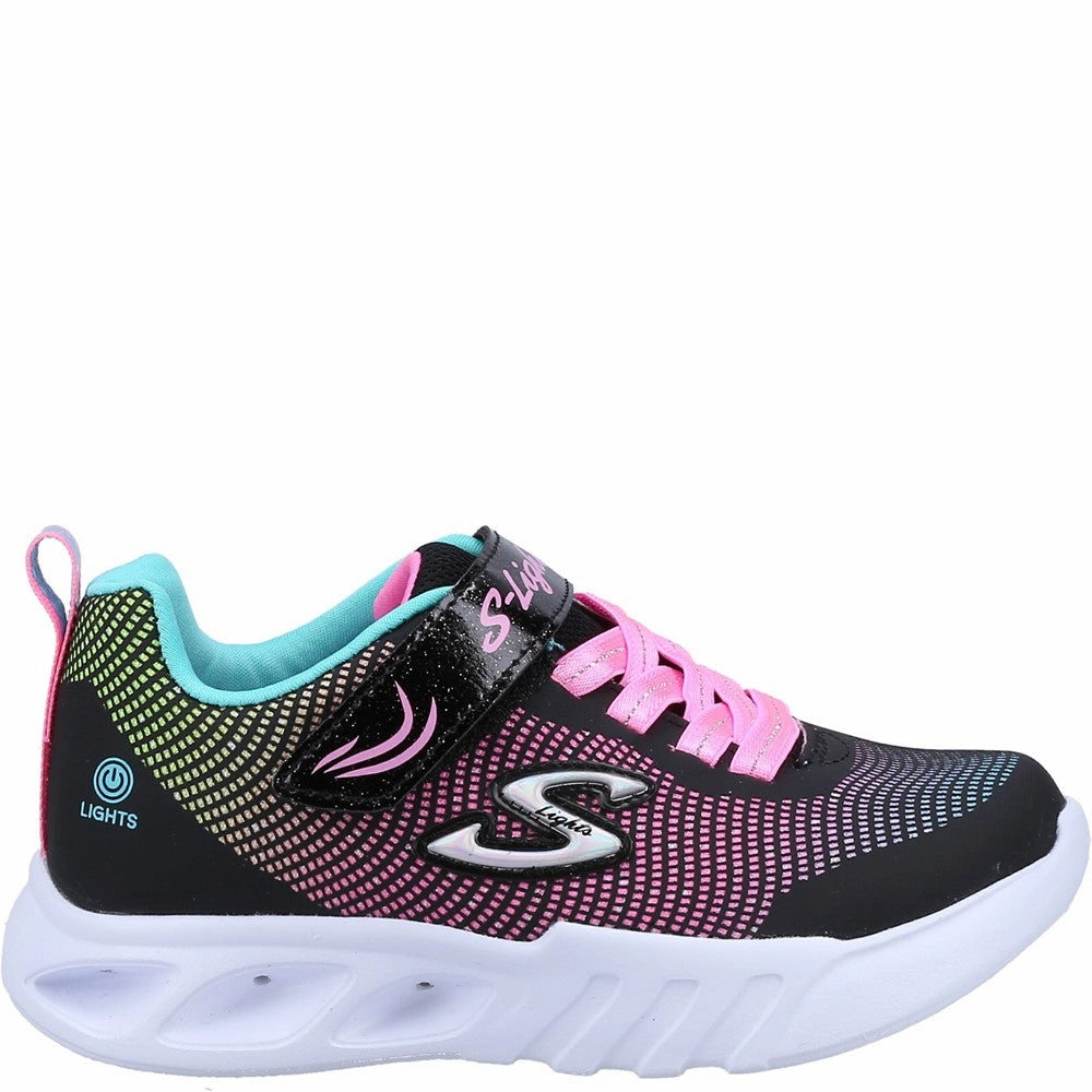 Metro Go Skechers Flicker Flash Trainers
