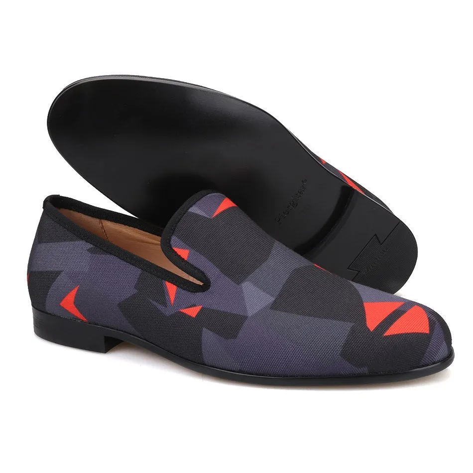 OneDrop Men Handmade Dress Shoes Camouflage Party Banquet Wedding Prom Loafers Gemi Driving Loafers