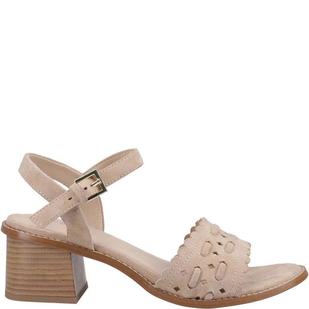 Sea View Low Profile Hush Puppies Lacie Heeled Sandal