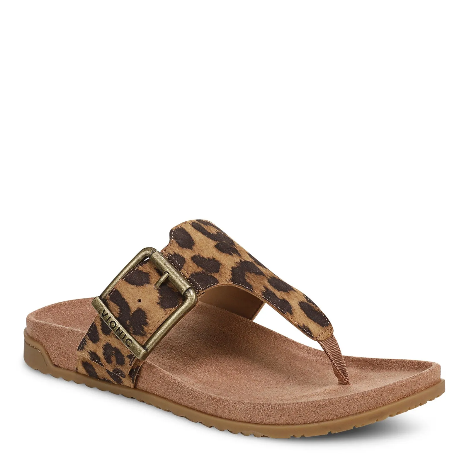 Minimal Design Fashionable Flip-flops for Travel Women's Vionic, Emma Thong Sandal