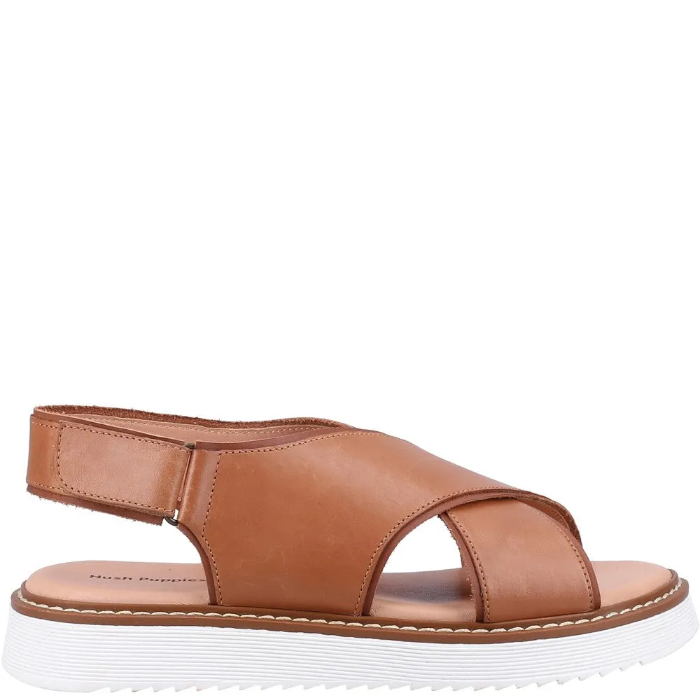Poolside Look Footwear for Active Lifestyle Hush Puppies Clarissa Cross Over Sand