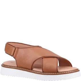 No Rub Thin strap Hush Puppies Clarissa Cross Over Sand