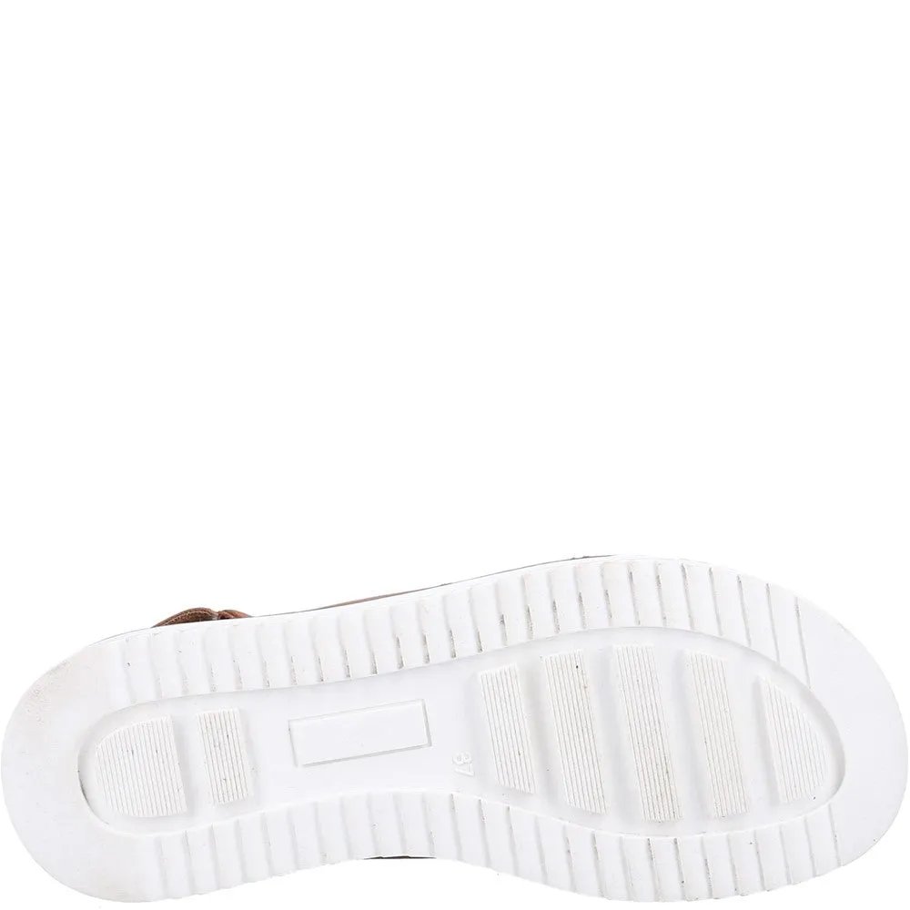 Hush Puppies Clarissa Cross Over Sand Versatile Outdoor Style