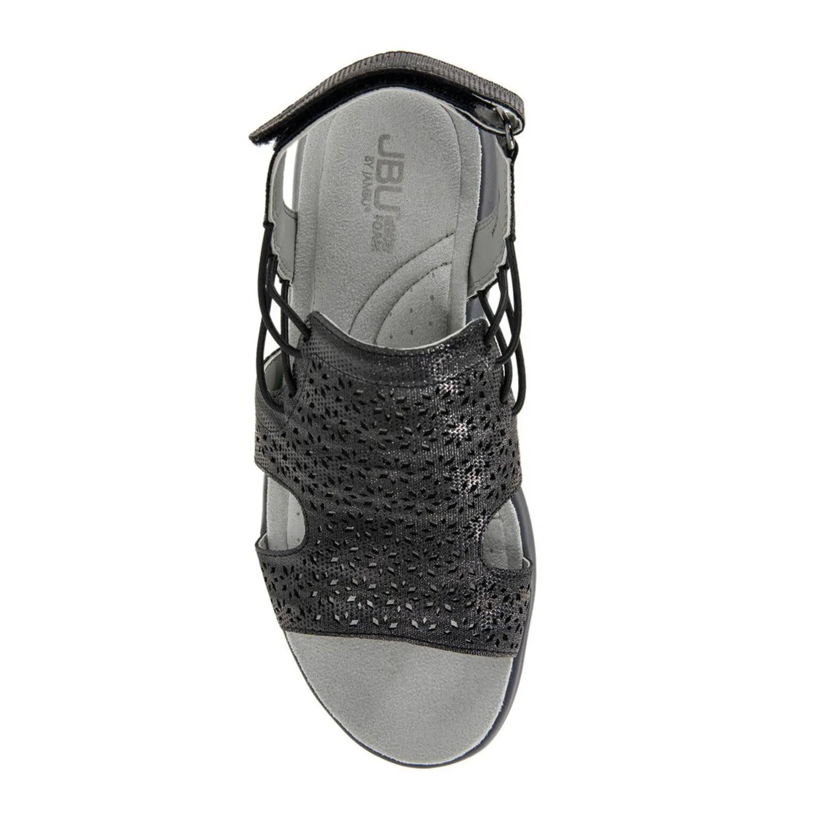 Metal Ring Y Strap Design Women's JBU by Jambu, Francis Sandal