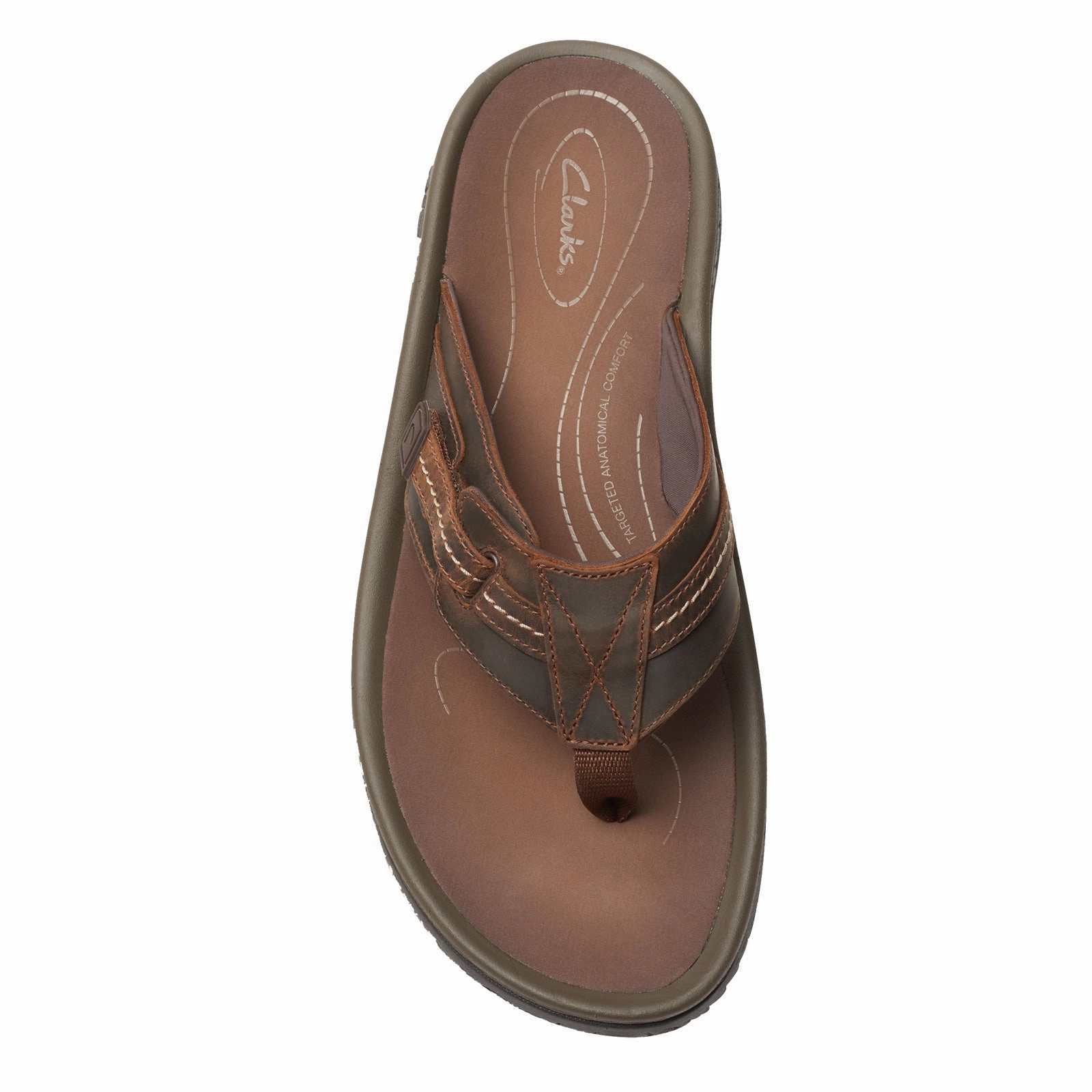 Men's Clarks, Wesley Sun Sandal Easy To Wear Shoes Sandal Sole