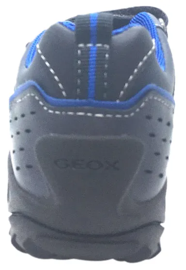 Top Ten Asics Running Shoes Geox Boy's Savage Navy Royal Blue Leather Double Hook and Loop Sporty Sole Low Top Sneaker
