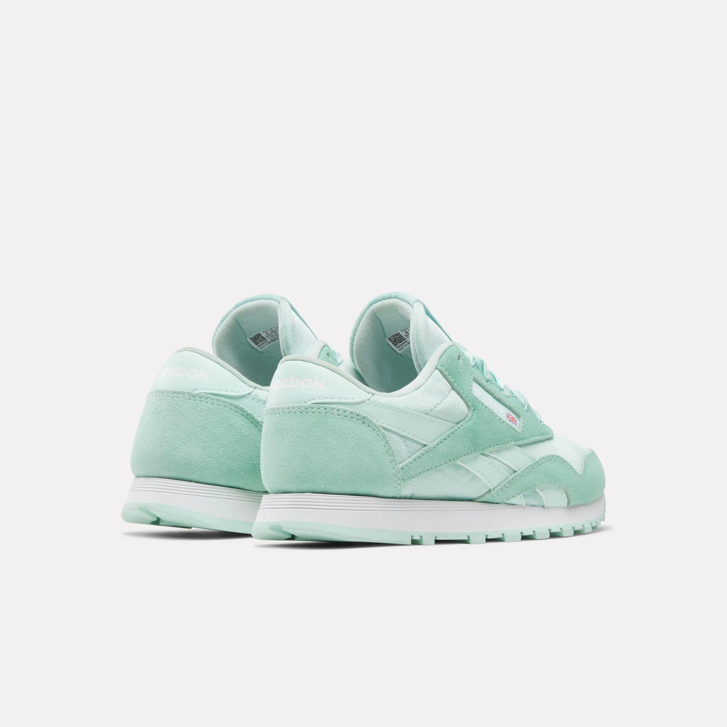 Reebok Footwear Kids Classic Nylon Shoes - Grade School GLITCHAQUA/FTWRWHITE Asics Gel Game 9 Tennis Shoe