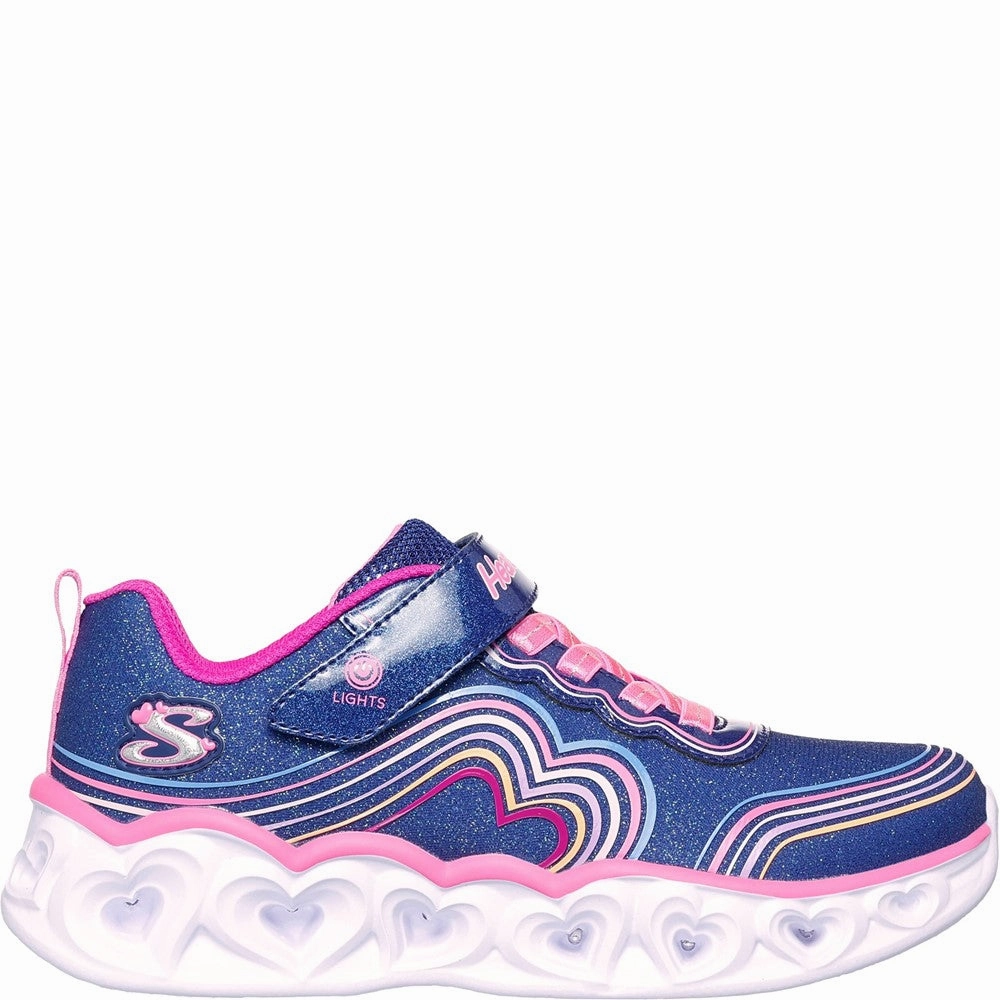 Foot Balance Skechers Heart Lights Retro Hearts Trainers