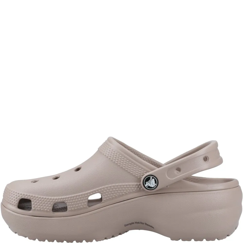 Open Toe Design Casual Footwear for Vacation Crocs Classic Platform Clog