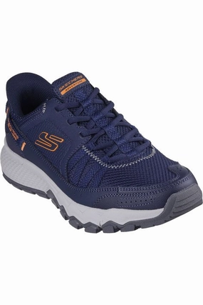 Skechers Mens 237634 DYNAMITE AT - ESCAPAR in Navy/Orange Calm Jog