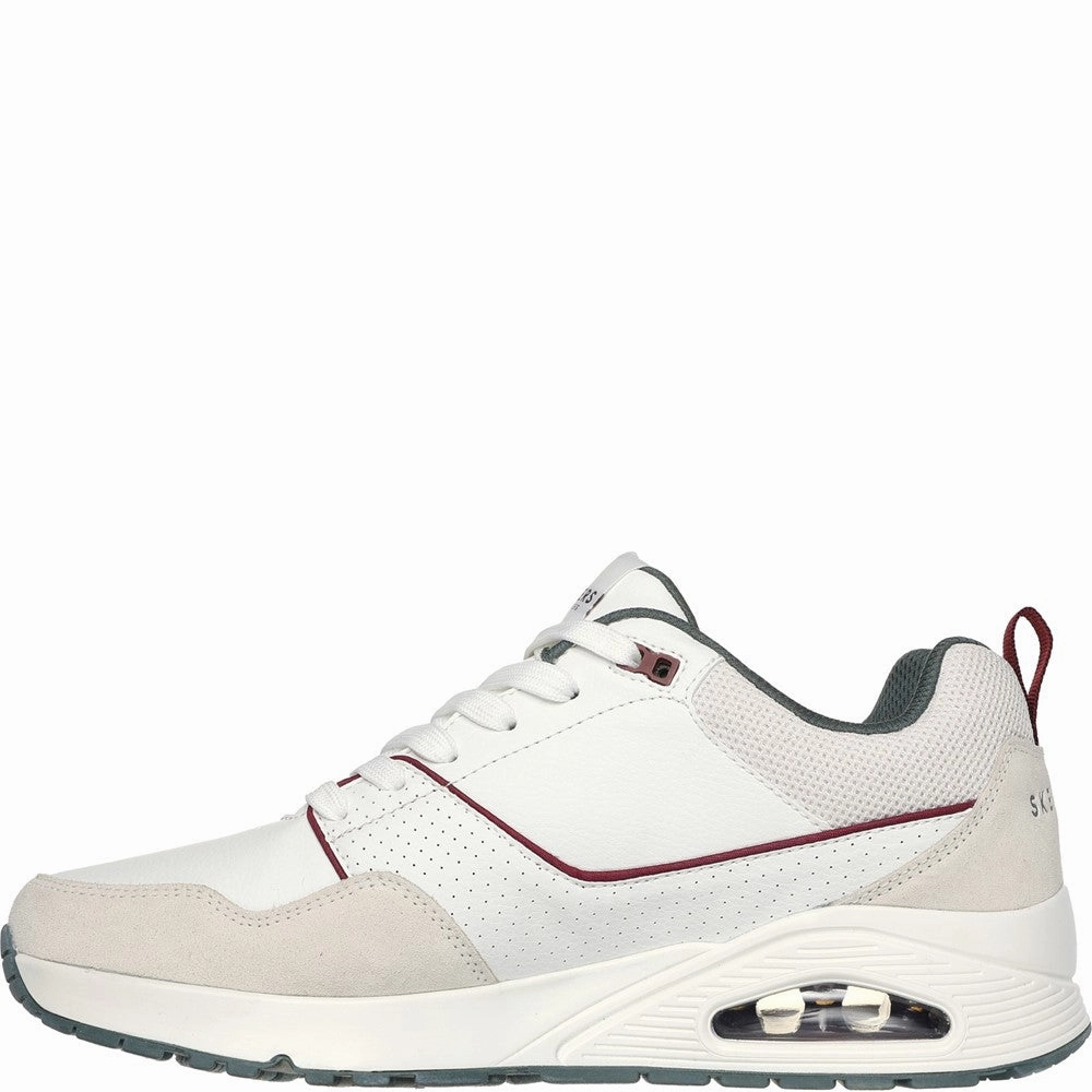 Skechers Uno - Retro One Trainer Wood Path Easy To Slip On