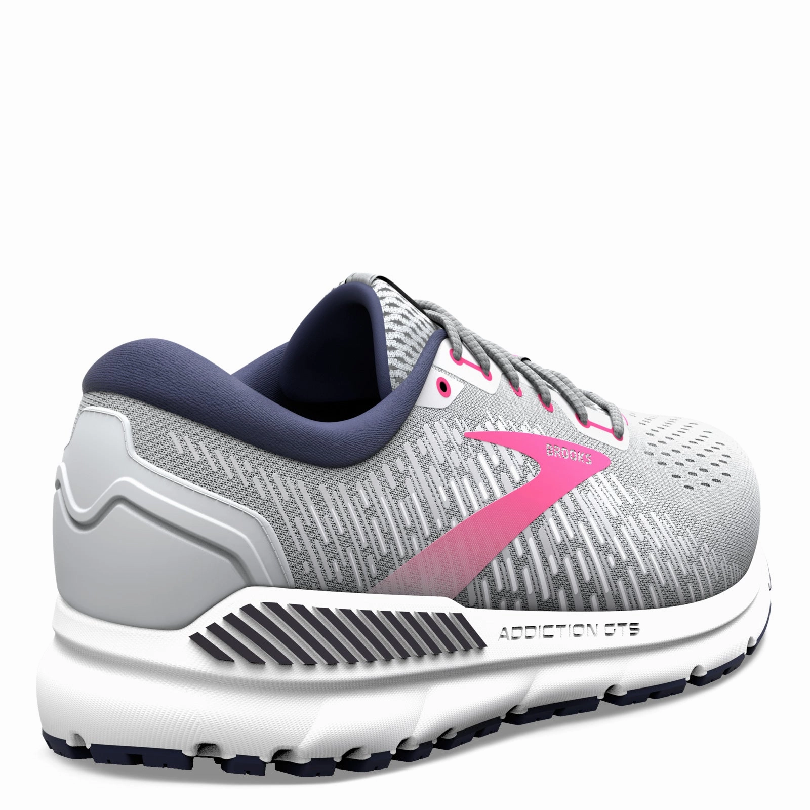 Women's Brooks, Addiction GTS 15 Running Shoe Night running safety pin - decorated running shoes
