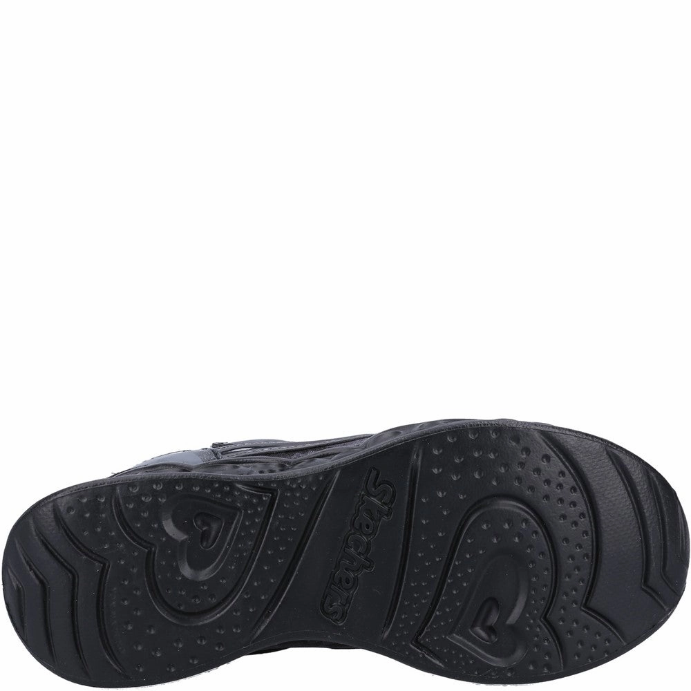 Relax Movement EcoFriendly Skechers Heart Lights Graphic Gore & Strap Lighted Heart Midsole Trainer