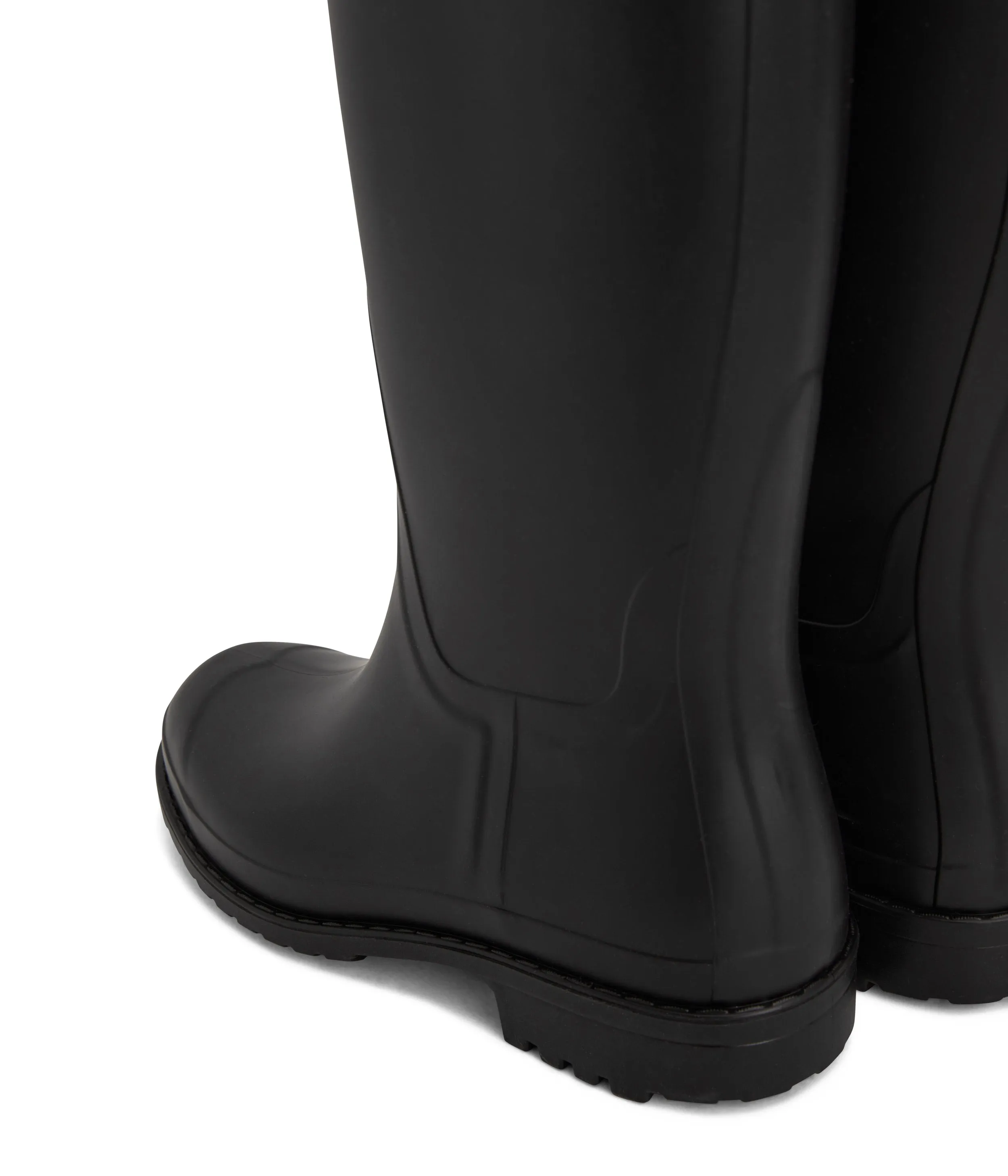 OTOKI Women's Tall Vegan Rain Boots Hunter Rain Boots Gloss