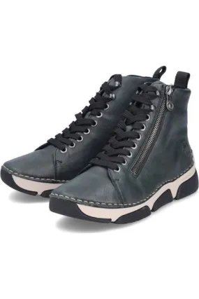 Stage Show Rieker Ladies Boots 45920-54 Green