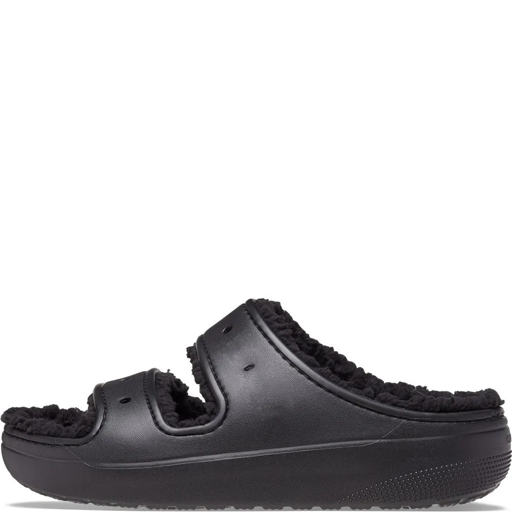 Crocs Unisex Classic Cozzzy Sandal Neon Glow Light sandals