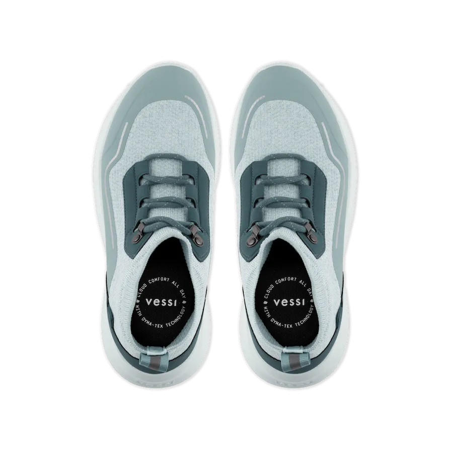 Aldo Chelsea Rain Boots Women's Stormburst High Top - Light Dew/Stream