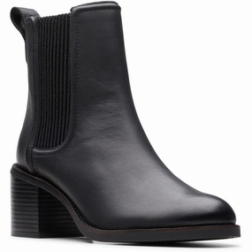 Clarks Chamberly Top Boots Zip Up Style